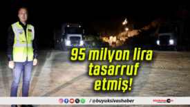 Sivas Belediyesi taş ocağıyla 95 milyon lira tasarruf etti!