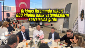 Orkinos ikramında rekor! 800 kiloluk balık vatandaşların sofralarına girdi!