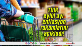 TÜİK eylül ayı enflasyon rakamlarını açıkladı!