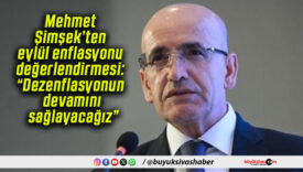 Mehmet Şimşek’ten eylül enflasyonu değerlendirmesi: “Dezenflasyonun devamını sağlayacağız”