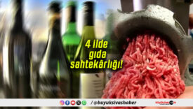 4 ilde gıda sahtekârlığı!