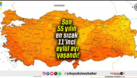 Son 55 yılın en sıcak 11’inci eylül ayı yaşandı!
