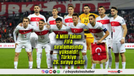 A Milli Takım FIFA sıralamasında yükseldi! Türkiye 26. sıraya çıktı!