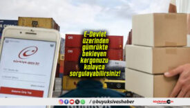 E-Devlet üzerinden gümrükte bekleyen kargonuzu kolayca sorgulayabilirsiniz!