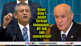 Sinan Ateş’i bütün Türkiye konuşuyor! Bir tek sen susuyorsun!