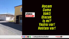 Kılavuz Mahallesinde bulunan camide cuma saati lavabolar kitlendi!