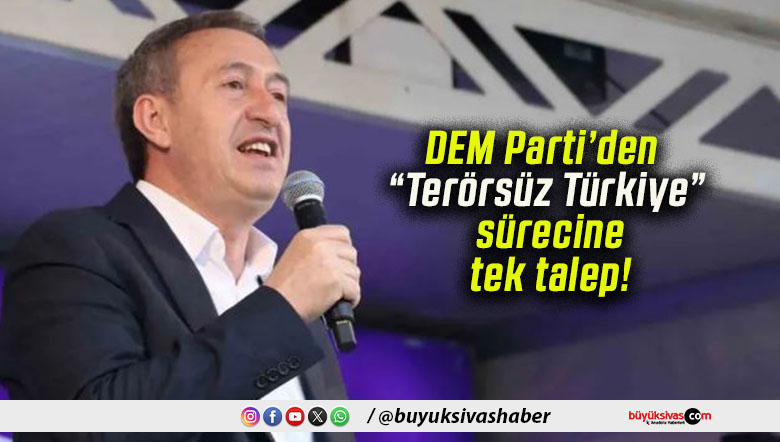 DEM Parti’den “Terörsüz Türkiye” sürecine tek talep!