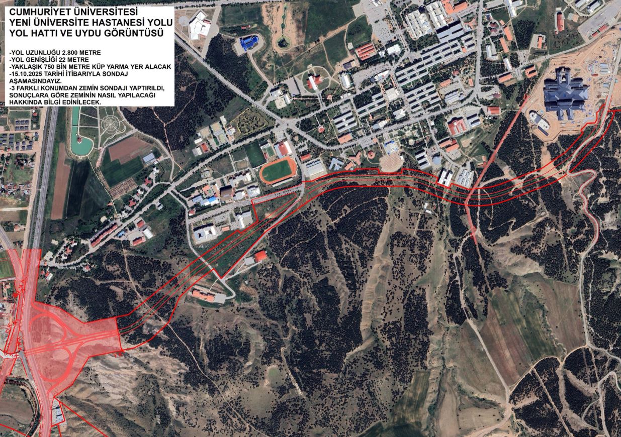 Yeni hastane yolu için değerlendirme toplantısı yapıldı!