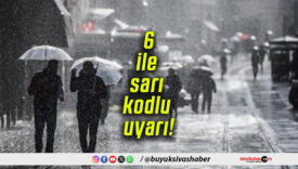Kuvvetli yağış ülkeyi sardı! 6 ile sarı kodlu uyarı!