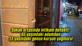 Sokak ortasında intikam dehşeti! 65 yaşındaki adamdan 15 yaşındaki gence kurşun yağmuru!