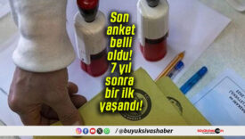 Son anket belli oldu! 7 yıl sonra bir ilk yaşandı!