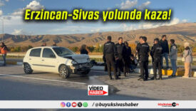 Erzincan-Sivas yolunda kaza!