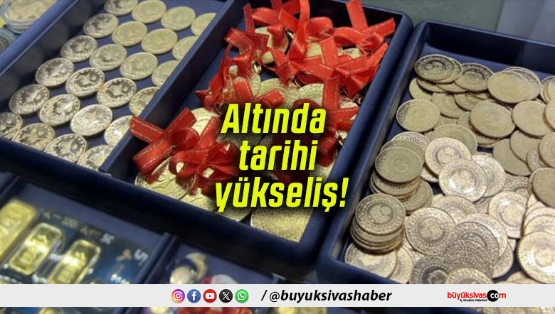 Altında tarihi yükseliş!