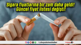 Sigara fiyatlarına bir zam daha geldi! Güncel fiyat listesi değişti!