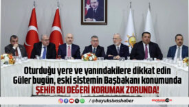 Abdullah Güler bugün, eski sistemin Başbakanı konumunda! Sahip çıkalım…