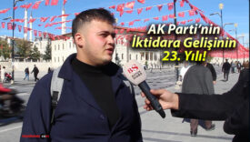 AK Parti’nin İktidara Gelişinin 23. Yılı!