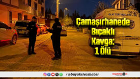 Çamaşırhanede Bıçaklı Kavga: 1 Ölü