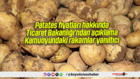 Patates fiyatları hakkında Ticaret Bakanlığı’ndan açıklama: Kamuoyundaki rakamlar yanıltıcı