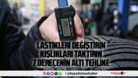 Sivas’ta Lastikçilerde Kış Yoğunluğu Başladı