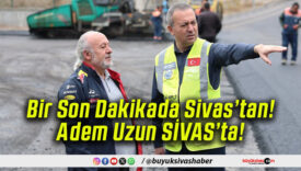 Daha güzel bir Sivas için sahada çalışmalar sürüyor!