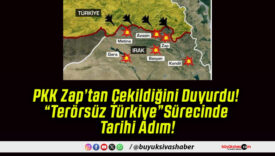 PKK Zap’tan Çekildiğini Duyurdu! “Terörsüz Türkiye” Sürecinde Tarihi Adım!