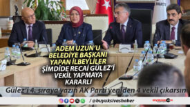 Gülez, İlbeyli yöresi muhtarlarını TBMM’ye götürdü