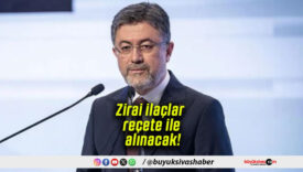 Zirai ilaçlar reçete ile alınacak!