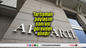 Tartışmalı paylaşım sonrası görevden alındı!
