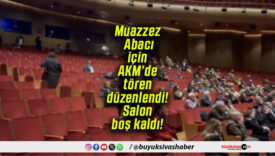 Muazzez Abacı için AKM’de tören düzenlendi! Salon boş kaldı!