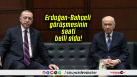 Erdoğan-Bahçeli görüşmesinin saati belli oldu!