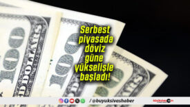 Serbest piyasada döviz güne yükselişle başladı!
