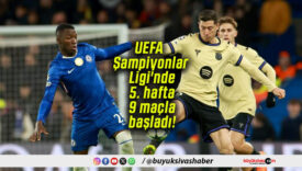 UEFA Şampiyonlar Ligi’nde 5. hafta 9 maçla başladı!