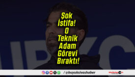 Şok İstifa! O Teknik Adam Görevi Bıraktı!
