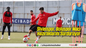 Sivasspor, Boluspor Maçı Hazırlıklarını Sürdürüyor