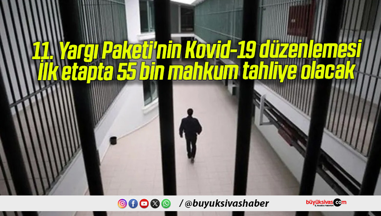 11. Yargı Paketi’nin Kovid-19 düzenlemesi: İlk etapta 55 bin mahkum tahliye olacak