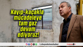 Kayıp-kaçakla mücadeleye tam gaz devam ediyoruz!