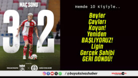Sivasspor nefes kesen maçta Manisa FK’yı 3-2 mağlup etti!