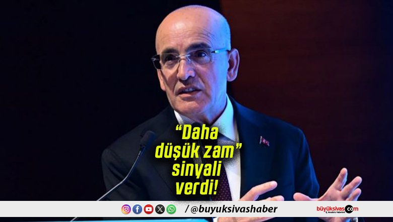 Bakan Mehmet Şimşek’ten enflasyon açıklaması: “Daha düşük zam” sinyali verdi!