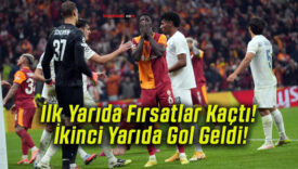 İlk Yarıda Fırsatlar Kaçtı! İkinci Yarıda Gol Geldi!