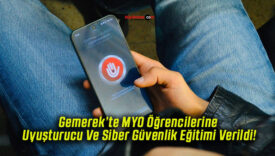 Gemerek’te MYO Öğrencilerine Uyuşturucu Ve Siber Güvenlik Eğitimi Verildi!