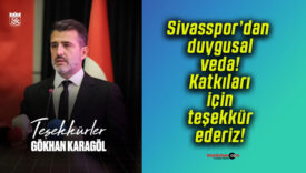Sivasspor’dan duygusal veda! Katkıları için teşekkür ederiz!
