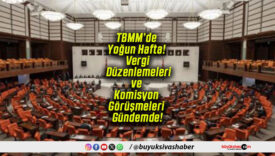 TBMM’de Yoğun Hafta! Vergi Düzenlemeleri ve Komisyon Görüşmeleri Gündemde!