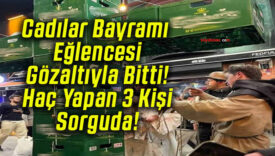 Cadılar Bayramı Eğlencesi Gözaltıyla Bitti! Haç Yapan 3 Kişi Sorguda!
