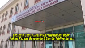 Yedikule Göğüs Hastalıkları Hastanesi’ndeki Haksız Kazanç Davasında 6 Sanığa Tahliye Kararı!