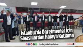Sivas Çandır Köyü Derneği’nden İstanbul’da Öğretmenler İçin Halaylı Kutlama