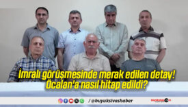 İmralı görüşmesinde merak edilen detay! Öcalan’a nasıl hitap edildi?