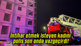 İntihar etmek isteyen kadını polis son anda vazgeçirdi!