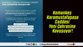 Kemankeş Karamustafapaşa Caddesi Yeni Çehresine Kavuşuyor!