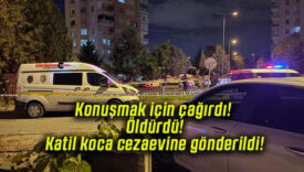 Konuşmak için çağırdı! Öldürdü! Katil koca cezaevine gönderildi!