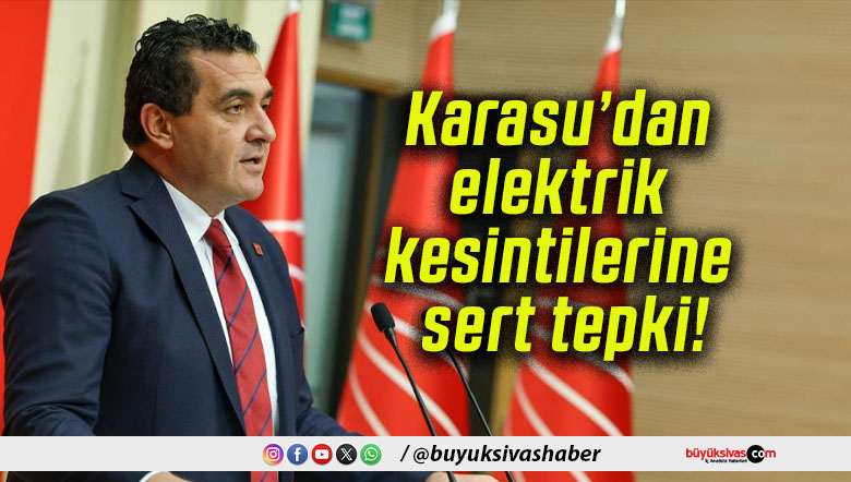 Karasu’dan elektrik kesintilerine sert tepki!